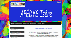 Desktop Screenshot of isere.apedys.org